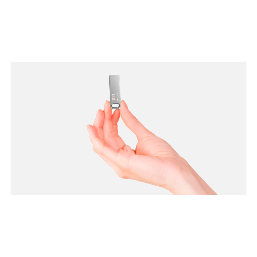 KIOXIA U366 128GB USB 3.2 Gen1 TransMemory, Metal Görünüm, Flash Disk - Kioxia - görsel 2