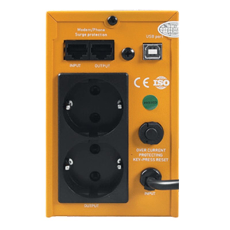 MAKELSAN ROAR 850VA 1F/1F (1X9AH) 5/10DK LINE INTERAKTIF UPS (480W) - Makelsan - görsel 2