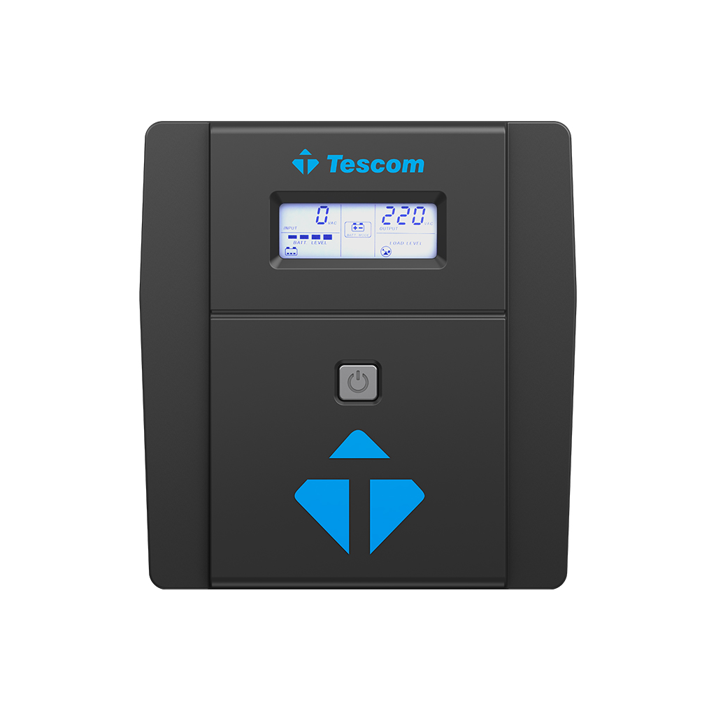 TESCOM LEOAP 1000VA Line Interactive UPS (900020312) (2x7A Akü) - Tescom