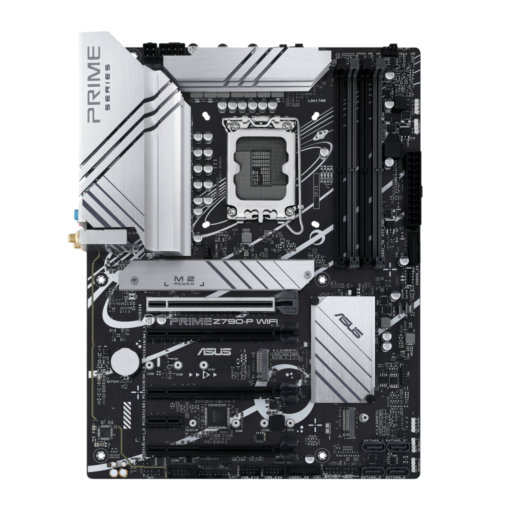 ASUS PRIME Z790-P WIFI Z790 DDR5 (Vga Yok) GLan 2.5G ATX HD DP US3 M2 WIFI BT RGB 1700p Anakart - ASUS - görsel 4