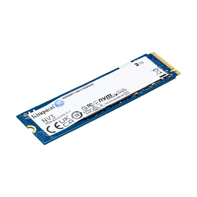 2 TB KINGSTON NV3 M.2 NVME PCIE GEN4 6000/5000MBS SNV3S/2000G - Kingston