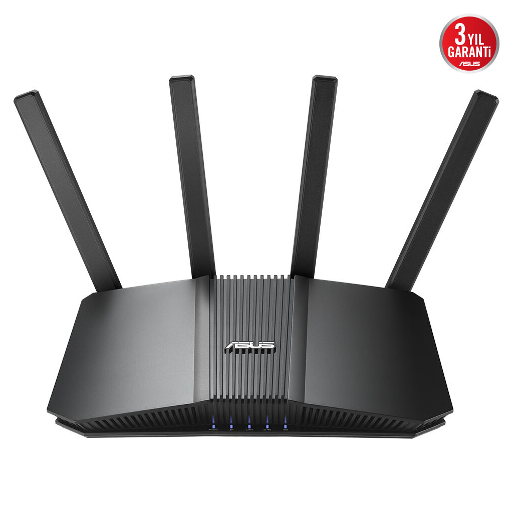 ASUS RT-BE82U, BE6500, 4 Port, 6500Mbps, Dual Band, WİFİ 7, AiMesh, AiProtection Pro, Gigabit Extendable Router - Asus