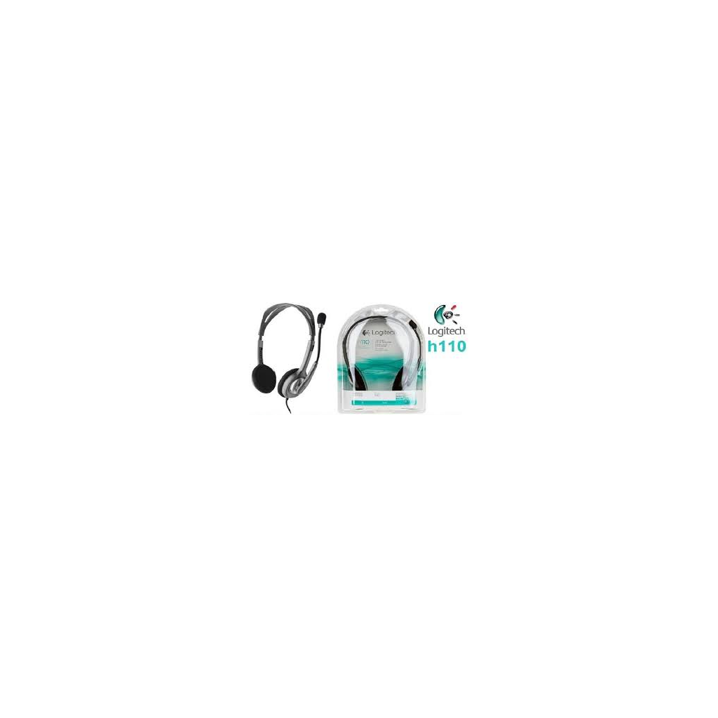 LOGITECH H110, 981-000271, 3,5mm Jac, Çağrı Merkezi, Ofis, Toplantı, Konuşmacı Tipi, Microfonlu Kulaklık - Logitech - görsel 4