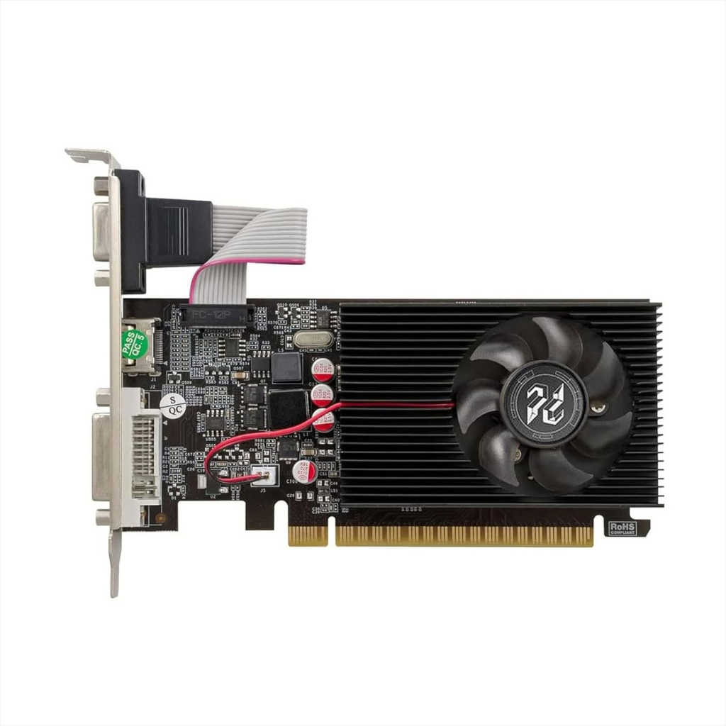 PELADN Nvidia GT 610, 2Gb, GDDR3, 64Bit, 1xD-Sub, 1xDVI, 1xHDMI Ekran Kartı - Peladn
