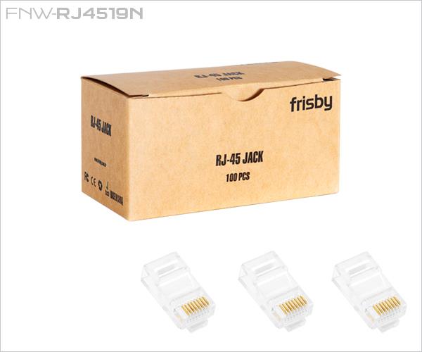 FRISBY FNW-RJ4519N 100 LU PAKET CAT5 RJ45 UTP KONNEKTOR - FRISBY - görsel 2