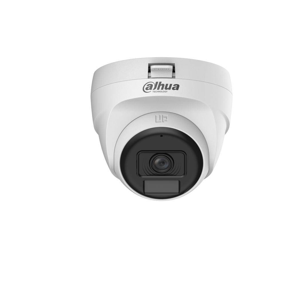 DAHUA HAC-T1A21P-U-IL-A-0280B, 2Mpix, 2.8mm Lens, 25 Mt Gece Görüşü, Smart Dual Light, Dahili Mikrofon, Dome Kamera - Dahua