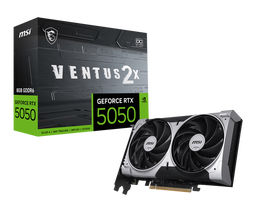 MSI RTX5050 8GB GDDR6 128BIT 3xDP/HDMI (GEFORCE RTX 5050 8G VENTUS 2X OC)