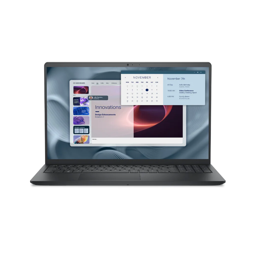 DELL Pro 15 Essential PV15250 i7-1355U 16GB 512GB SSD O/B Intel Iris Xe 15.6" DOS Siyah Notebook - DELL - görsel 2