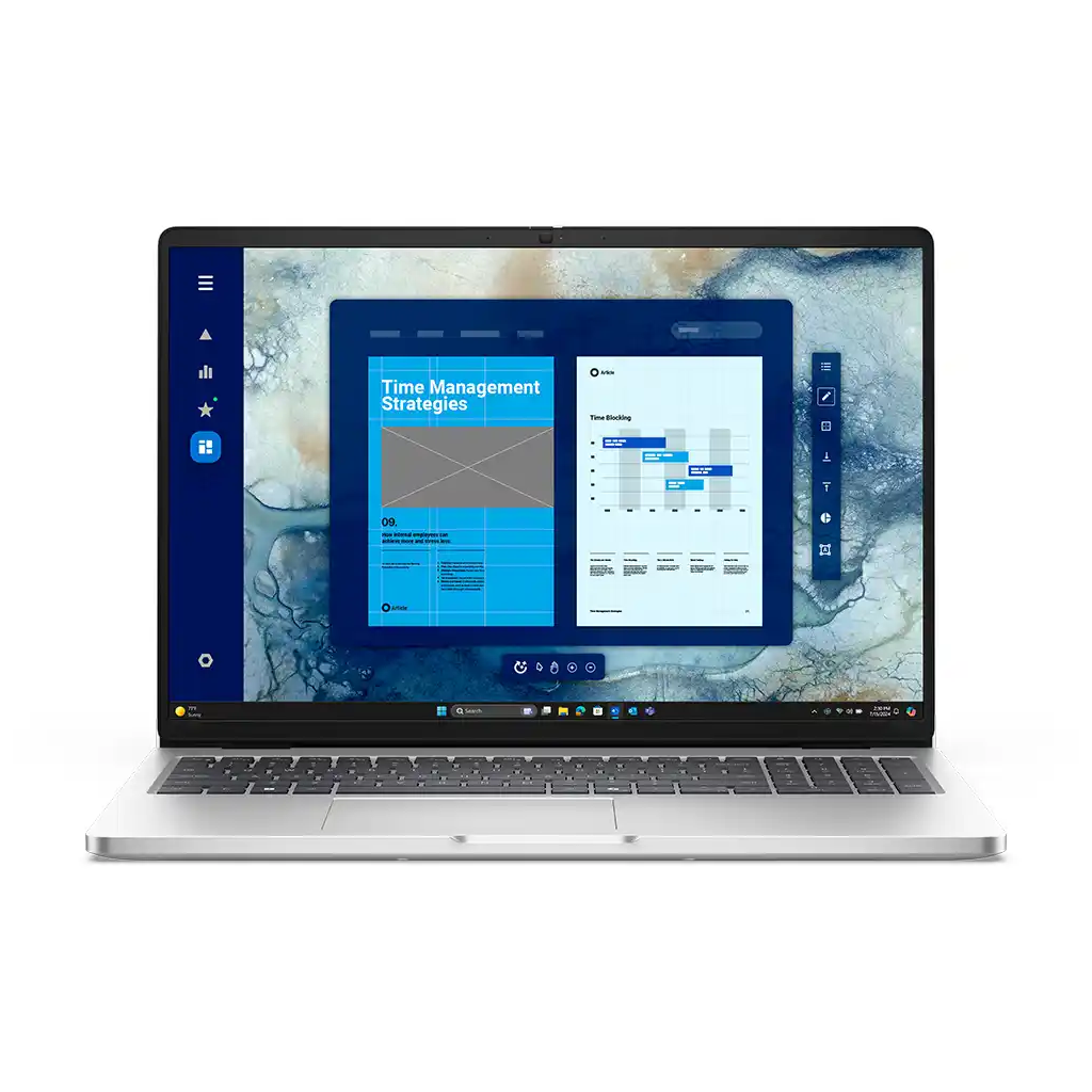 DELL Pro 16  PC16250-BTO106-WP Ultra 5-235U, 16" FHD, 32Gb Ram, 512Gb SSD, Paylaşımlı Ekran Kartı, Free Dos Notebook - Dell