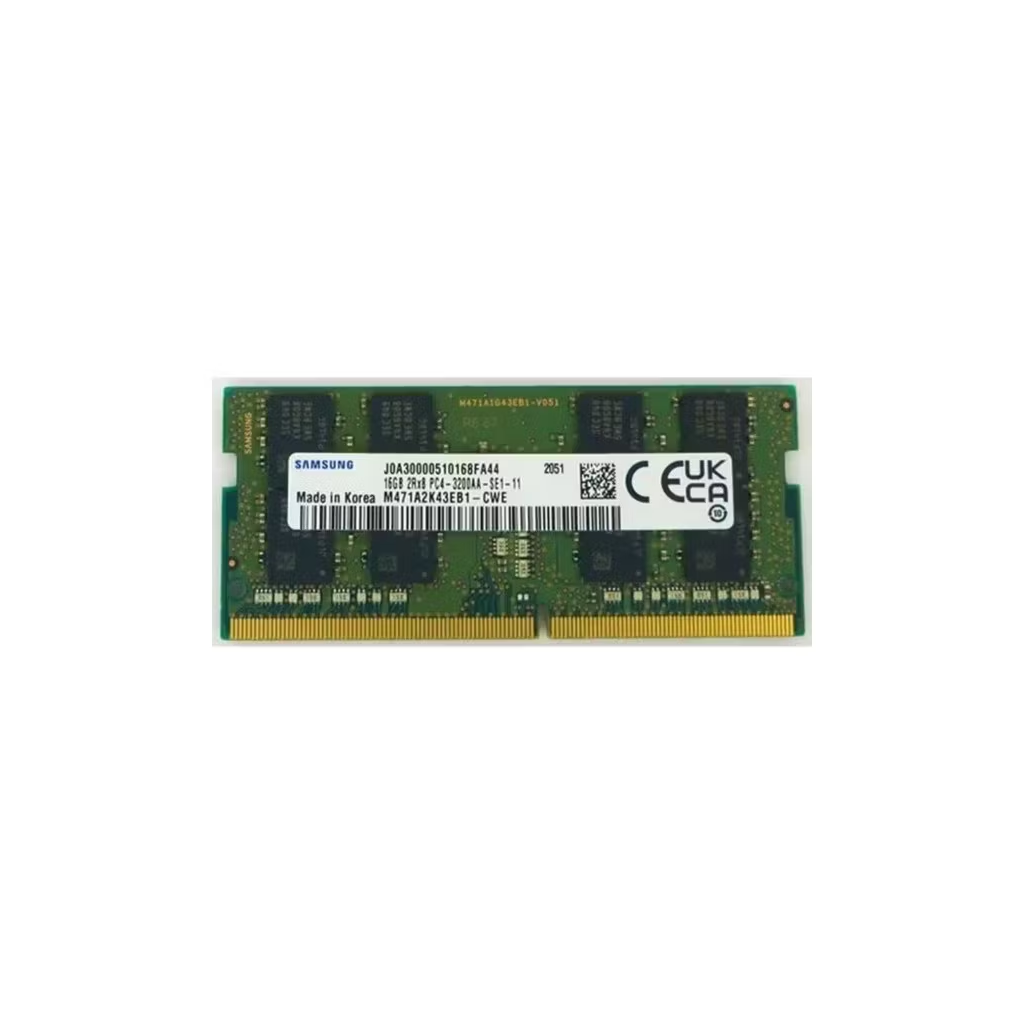 Samsung SAMSO3200/16, 16GB, DDR4, 3200MHz,  1.2V Notebook Ram (M471A2G43EB1-CWE) - Samsung - görsel 2
