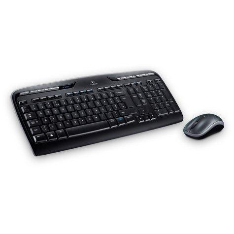 LOGITECH MK330 Q Türkçe Kablosuz Standart Siyah Klavye+ Mouse - LOGITECH
