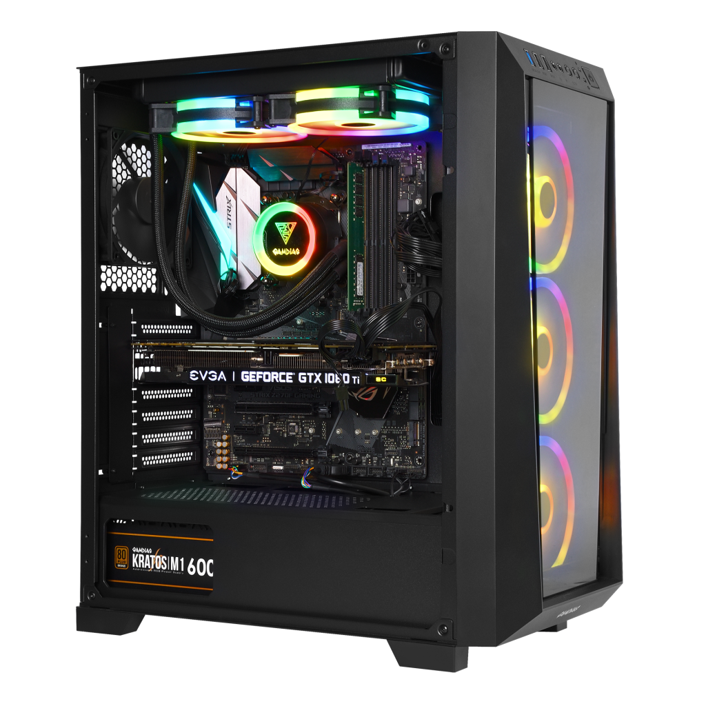 GAMDIAS TALOS M1 Elite, 850W, 80+ Bronze, Tempered Glass, ARGB, ATX GAMING KASA - Gamdias - görsel 3