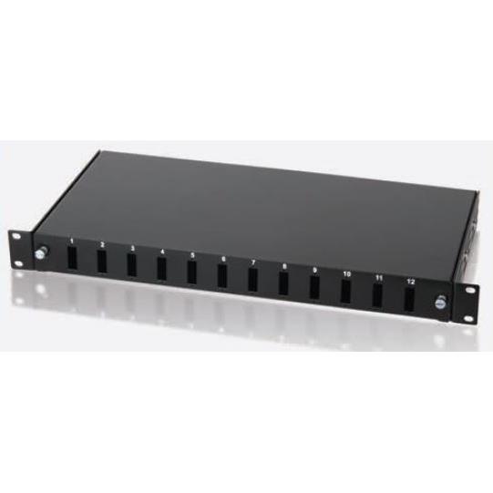 URANIUM PPR12PSCDX 12 PORT F/O SC DX RAL9005 BOŞ PATCH PANEL(10F-SB1U12PSCDX-REA) - Uranium