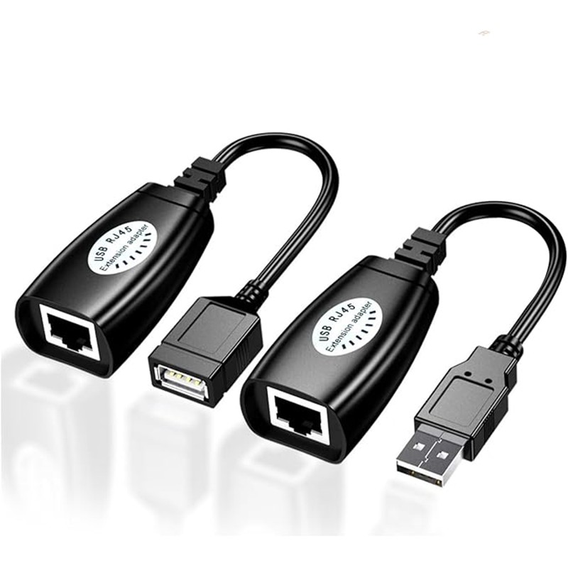 QPORT Q-UX2 60M USB EXTENDER 2 Lİ PAKET - Qport