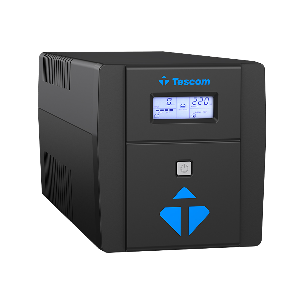 TESCOM LEOAP 1000VA Line Interactive UPS (900020312) (2x7A Akü) - Tescom - görsel 3