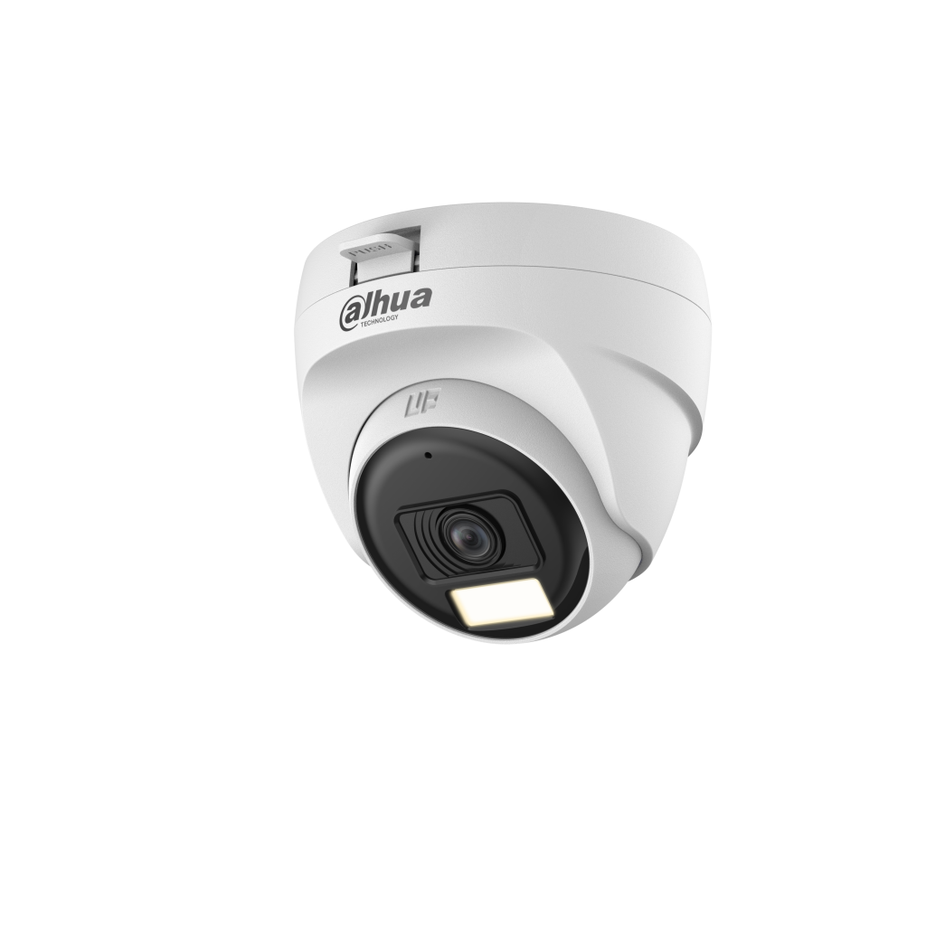 DAHUA HAC-T1A21P-U-IL-0280B, 2Mpix, 2.8mm Lens, 25 Mt Gece Görüşü, Smart Dual Light, Dome Kamera - Dahua