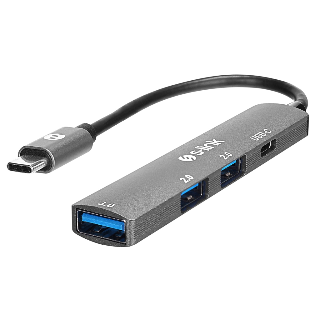 S-LINK SWV-USBC023, Type-C to 2xUSB 2.0, 1xUSB 3.0, 1xType-C Metal, USB HUB - S-Link