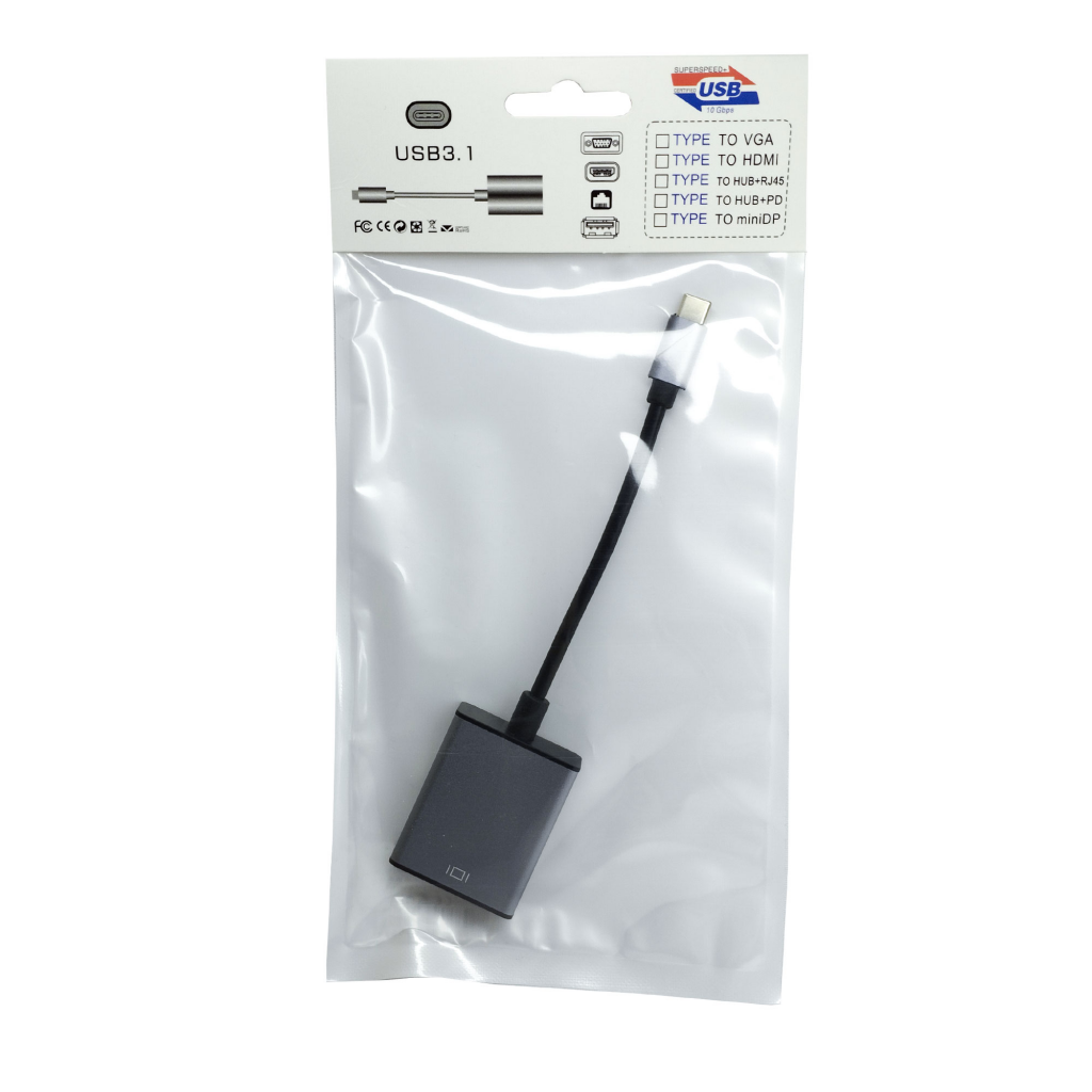 HYTECH HY-USBC10, Type-C TO HDMI 15cm Çevirici - Hytech - görsel 4