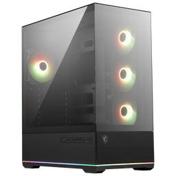 MSI MAG PANO 110R PZ USB3.2 4x12CM ARGB FAN TEMPERLI CAM GAMING ATX KASA SIYAH - MSI