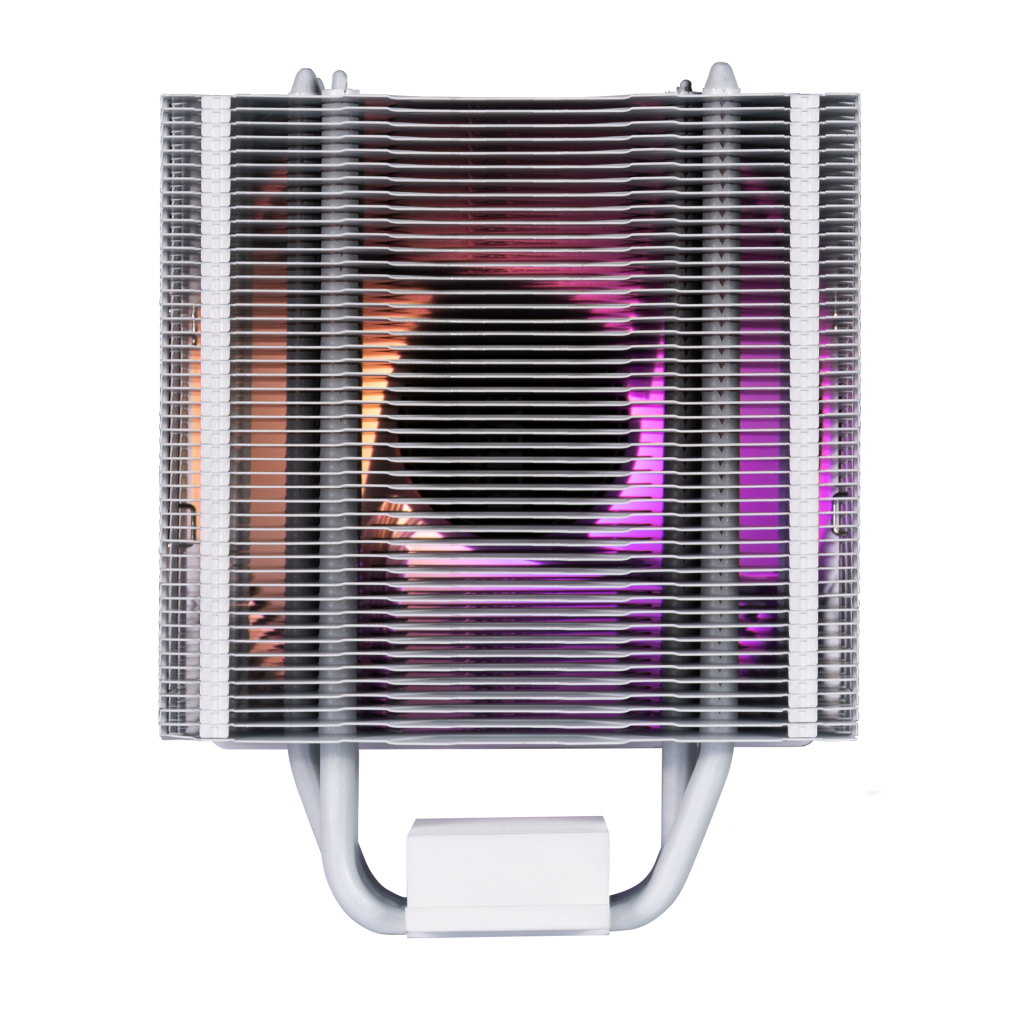 GAMDIAS BOREAS E1-410 WH, White Edition, 120mm, CPU Kule Tipi Hava Soğutma, Doğrudan Temas Teknolojisine Sahip 4 adet Gelişmiş Bakır Isı Borusu (AMD AM4-AM5 ve INTEL Tüm işlemciler ile uyumlu) - Gamdias - görsel 3