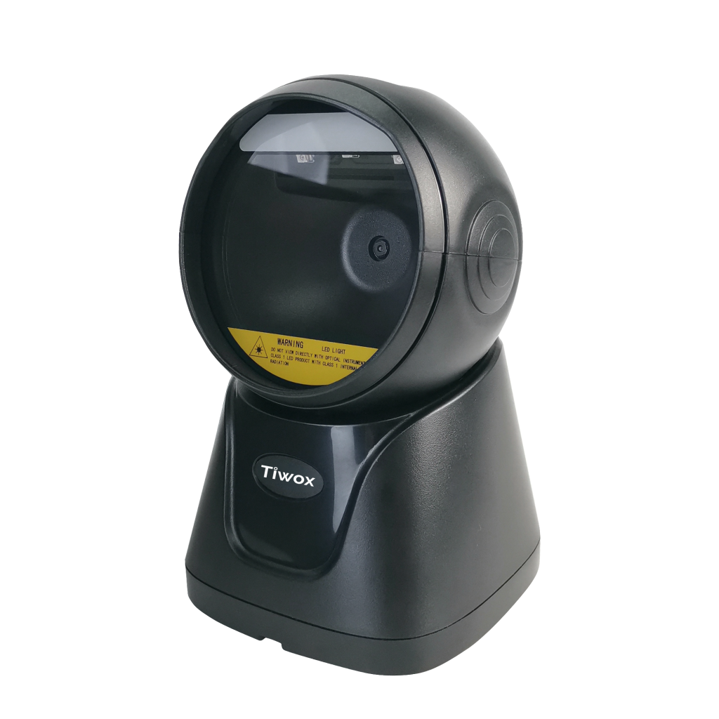 Tiwox VS-240, Masaüstü Tipi, Laser, 2D Karekod, USB Kablolu, Barkod Okuyucu - Tiwox - görsel 3