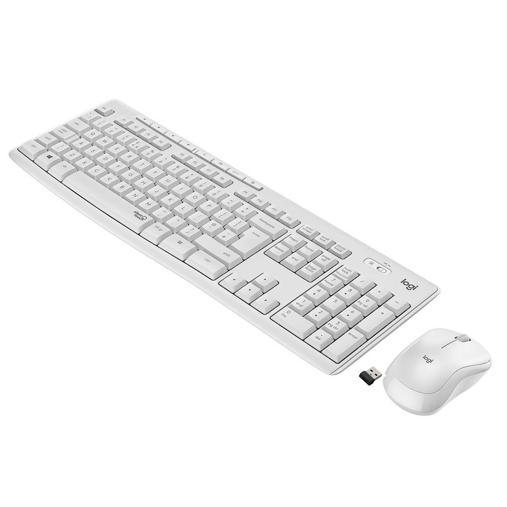 LOGITECH MK295 Beyaz, 920-010089, Kablosuz, Türkçe Q, Klavye Mouse Set - Logitech - görsel 2