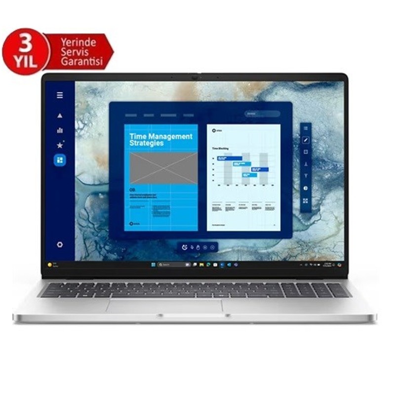 DELL NB PRO 16 ULTRA7 255U 16GB 512SSD WIN11PRO BTO107_PC16250_W (3 YIL YERİNDE GARANTİ) - Dell
