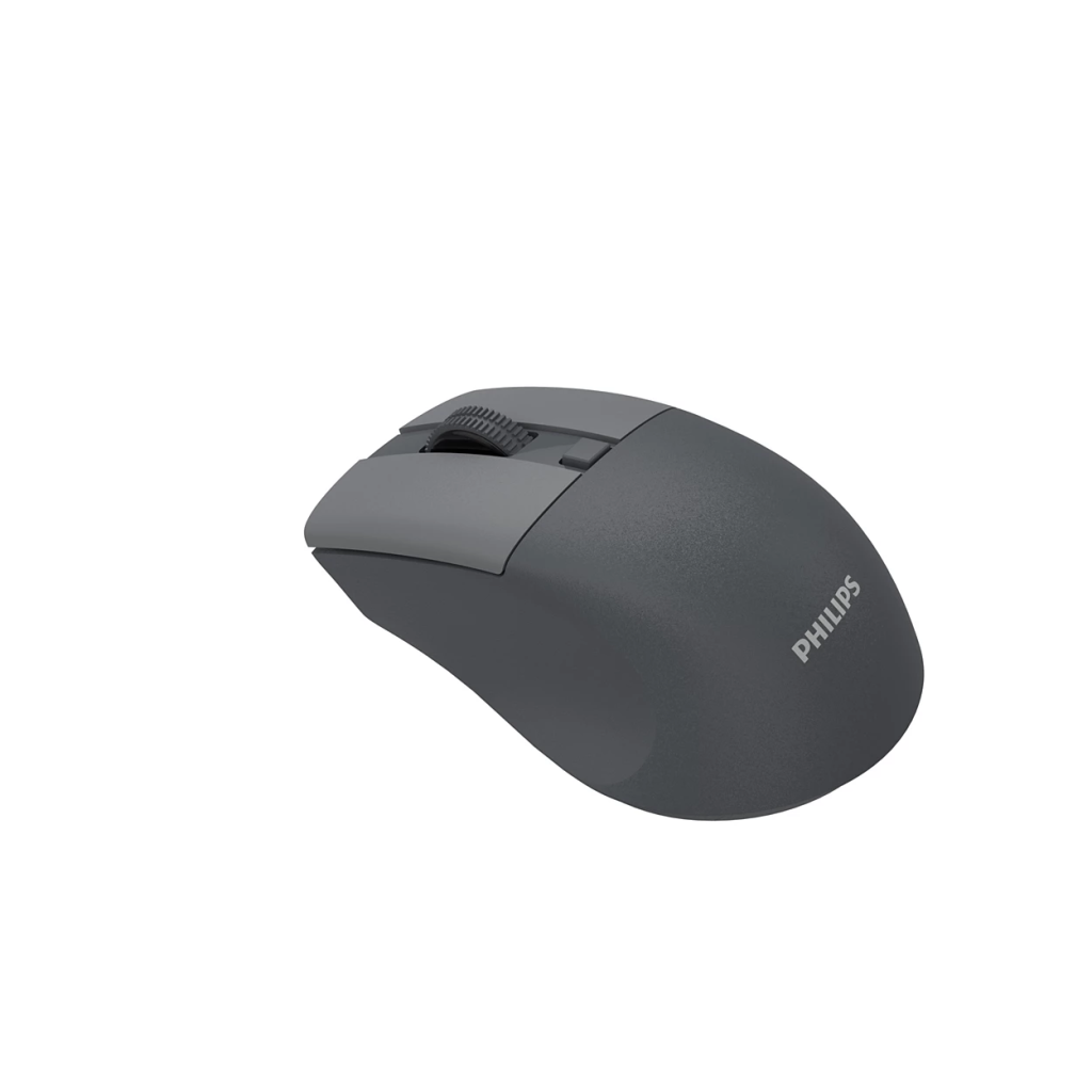 PHILIPS SPK7528G, SESSİZ, Gri, USB Nano  2,4Gh ve Bluetooth Kablosuz, 1600dpi, Optic, 3 Tuşlu, Ergonamik, Sessiz Click, Mouse - Philips - görsel 2