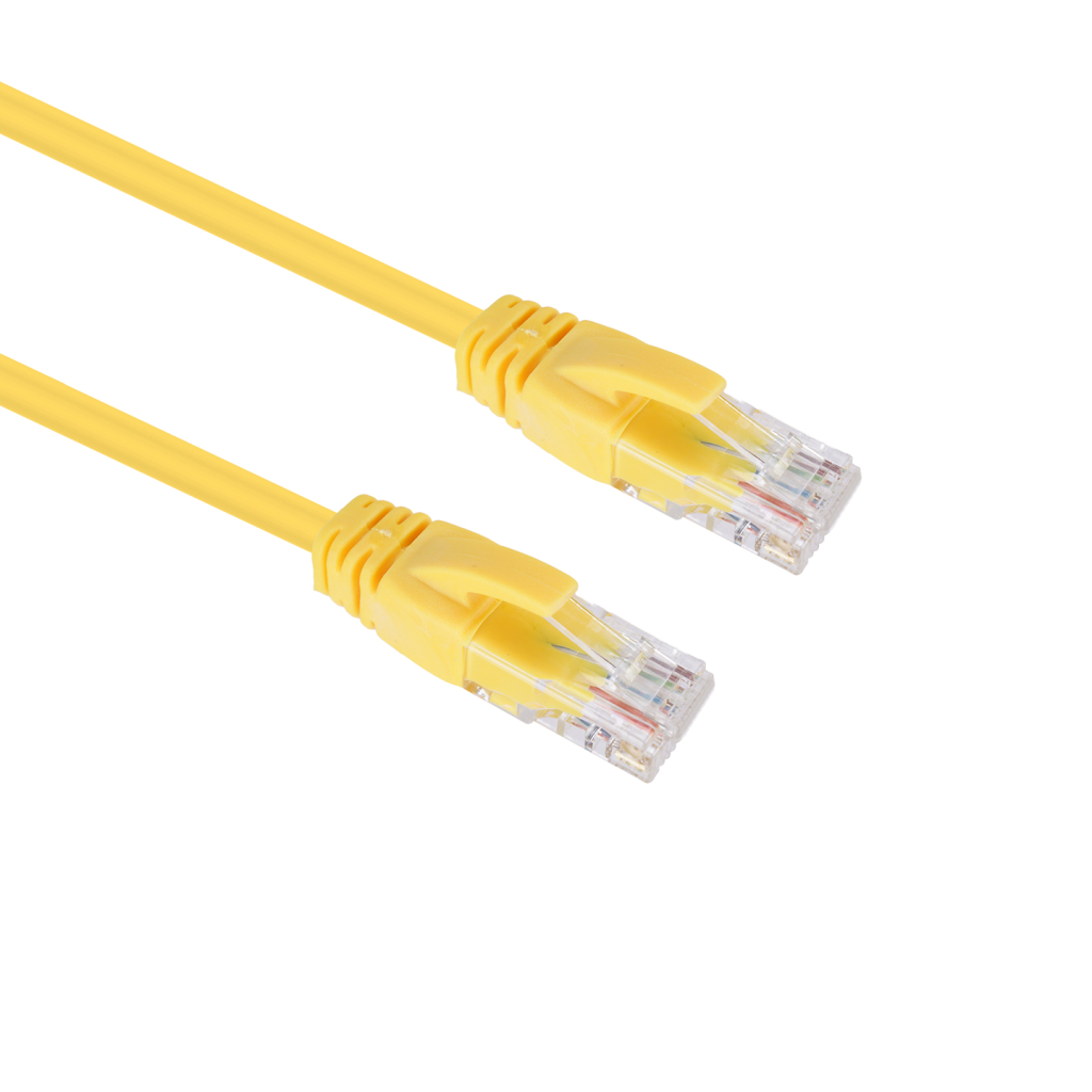 S-LINK SL-CAT6030YE CAT6 Patch 30CM Kablo (Sarı) - S-Link - görsel 2