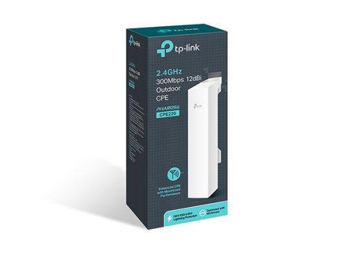 TP-LINK CPE220 2 Port 10/100Mbps 300mbps 12dBi Dış Ortam Access Point - TP-LINK
