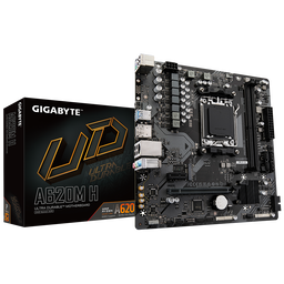 GIGABYTE A620M-H AM5 DDR5 SES GLAN DP/HDMI SATA3 USB3.2 mATX - GIGABYTE