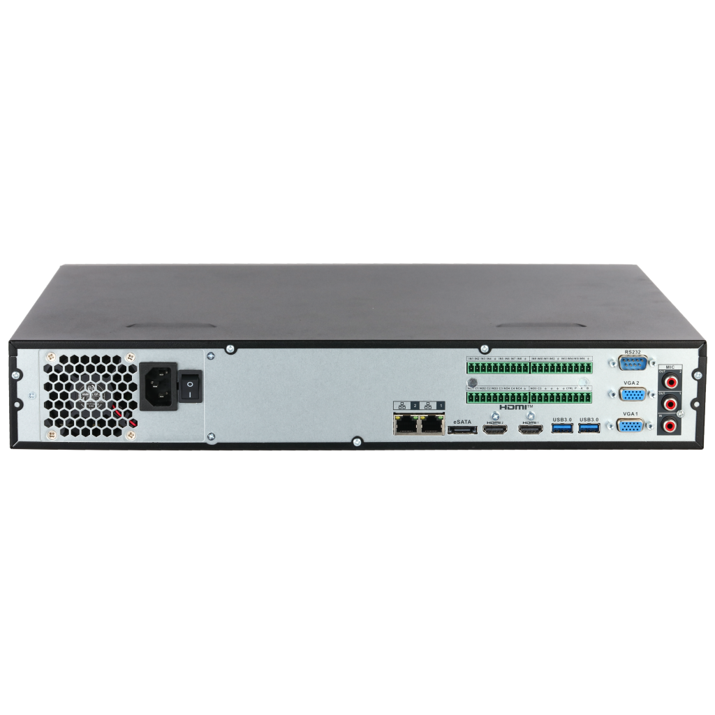 DAHUA  NVR5464-EI2, 64Kanal, 32Mpix, H265+, 4 HDD Desteği, 1080P Kayıt, 384Mbps Bant Genişliği, 2 Port GigaBit Lan, NVR - Dahua - görsel 2