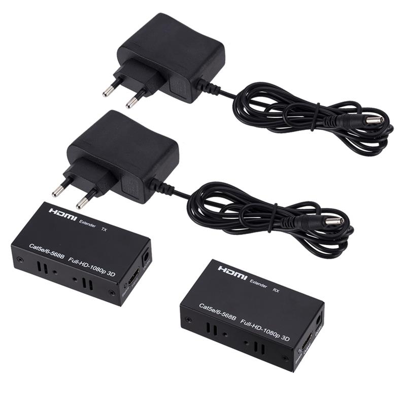 SENSEI HDTV EXTENDER CAT-5E/6 60 METRE 1080P HDMI AKTARICI - Sensei - görsel 3