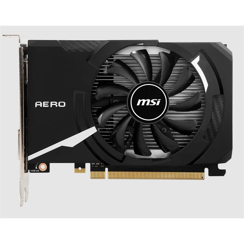 MSI GEFORCE GT1030 AERO ITX 4GD4 OC 4GB DDR4 64BIT 1XHDMI 1XDVI EKRAN KARTI - Msi - görsel 2