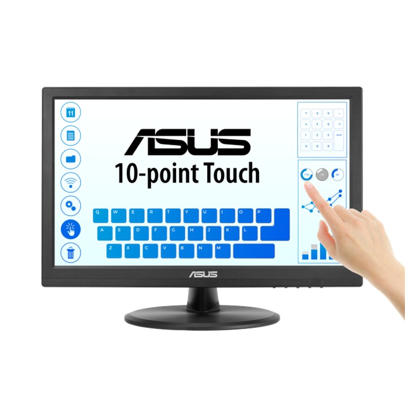 ASUS VT169HE 15.6" 1920x1080 5MS 60HZ IPS HDMI/VGA DOKUNMATIK EYECARE VESA - ASUS - görsel 2