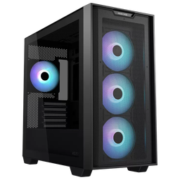 ASUS A21 PLUS USB3.2 4x12CM ARGB FAN mATX SIYAH KASA - ASUS