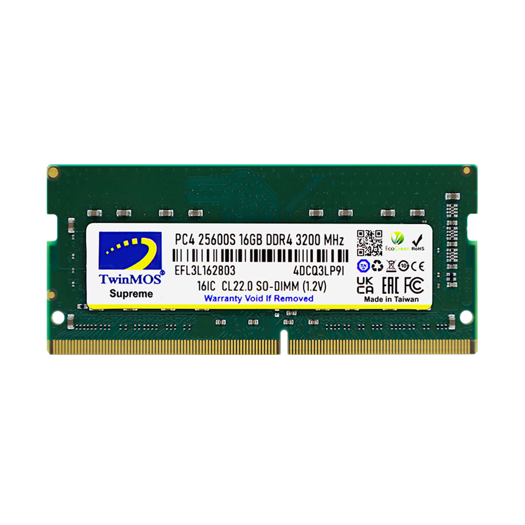 TWINMOS MDD416GB3200N 16GB (Tek Parça) DDR4 3200Mhz Notebook Bellek - TWINMOS - görsel 2