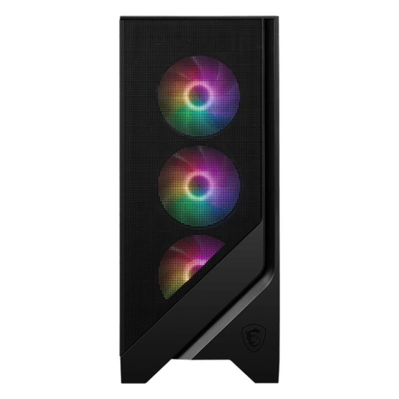 MSI MAG FORGE 120A B65 TEMPERLİ CAM 6X120MM AUTO RGB FAN 650W BRONZ ATX GAMING KASA - Msi - görsel 3