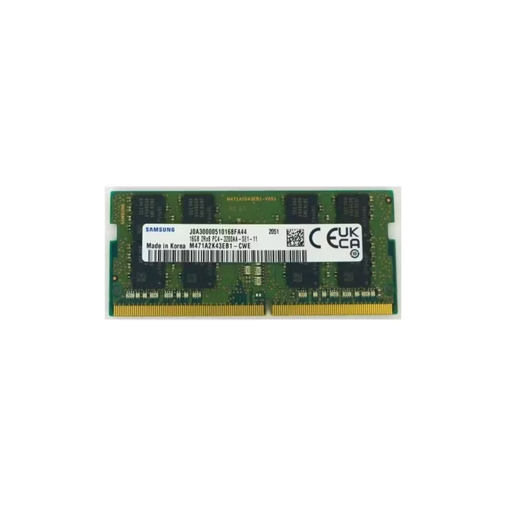 Samsung SAMSO3200/16, 16GB, DDR4, 3200MHz,  1.2V Notebook Ram (M471A2G43DB1-CWE) - Samsung - görsel 2