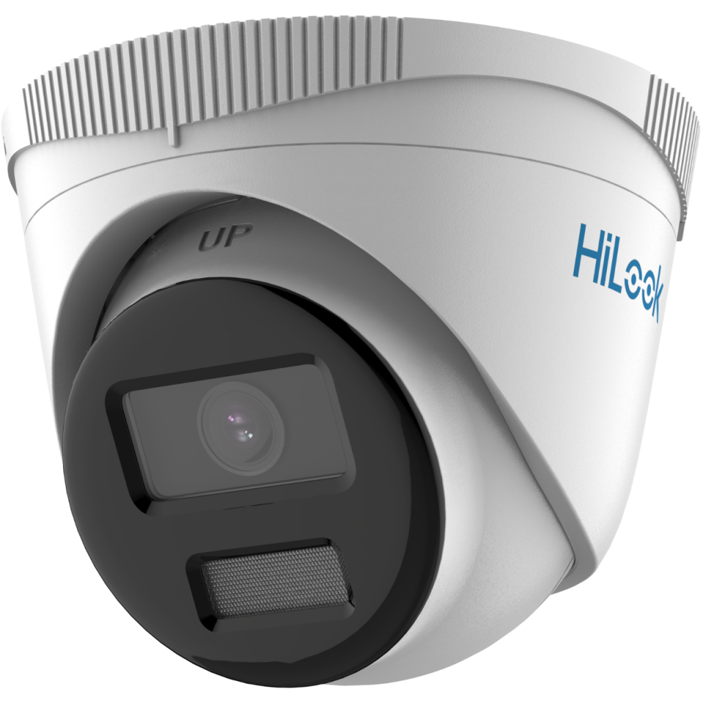 HILOOK IPC-T229H, 2Mpix, 2,8mm Lens, H265+, 30Mt Gece Görüşü, Color Vu Lite, PoE, Dome, IP Kamera - Hilook