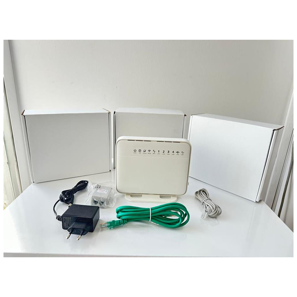 HUAWEI HG658 V2, 4 Port, 2.4Ghz Wifi, 300Mbps, Dahili Anten, VDSL2 MODEM - Huawei - görsel 3