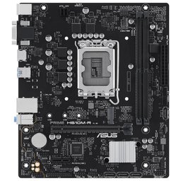 ASUS PRIME H610M-R-SI INTEL H610 LGA1700 DDR5 5600 DP HDMI VGA M2 USB3.2 mATX