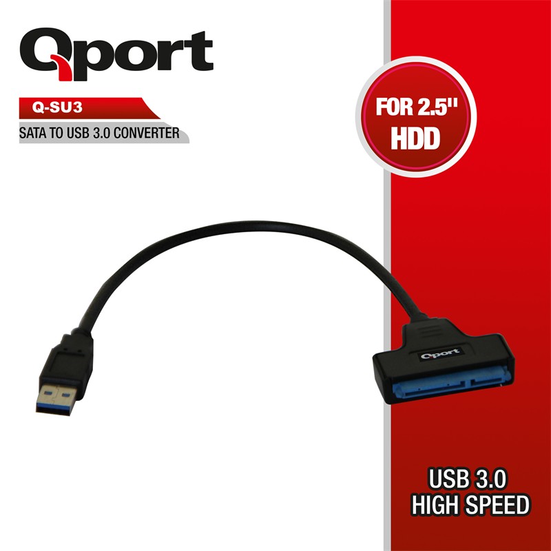 QPORT (Q-SU3) SATA TO USB3.0 CEVIRICI - QPORT - görsel 2