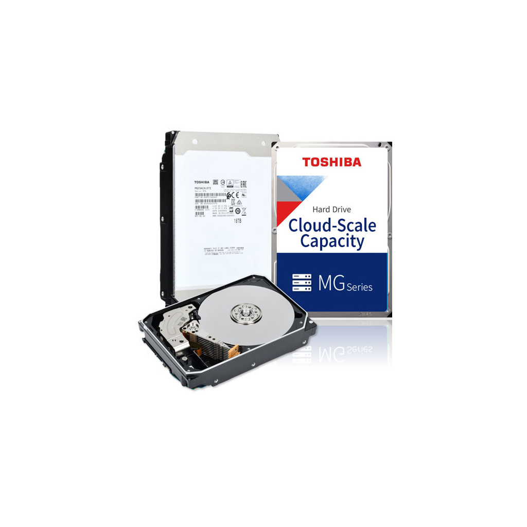 TOSHIBA MG10AFA22TE MG Series 3.5" 22TB 7200rpm 512MB SATA Enterprise 7/24 Harddisk - TOSHIBA - görsel 4
