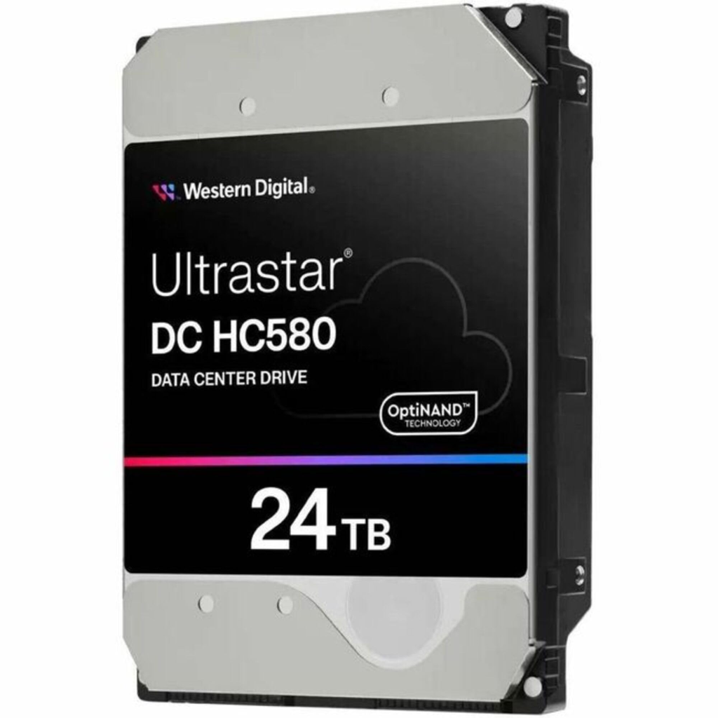 WD ULTRASTAR, WUH722424ALE6L4, 3.5", 24TB, 512Mb, 7200 Rpm, 7/24 Enterprise, DATA CENTER-GÜVENLİK-NAS-SERVER, HDD (DC HC580) (0F62796) (Türkiye Distribütörü Garantili) - Western Digital