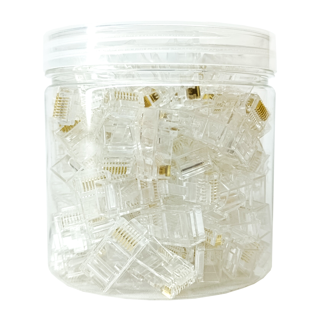 PowerGate PG-J02, RJ45, Yeni Nesil UTP JAC,  CAT6, (100lü KUTU) - PowerGate - görsel 3