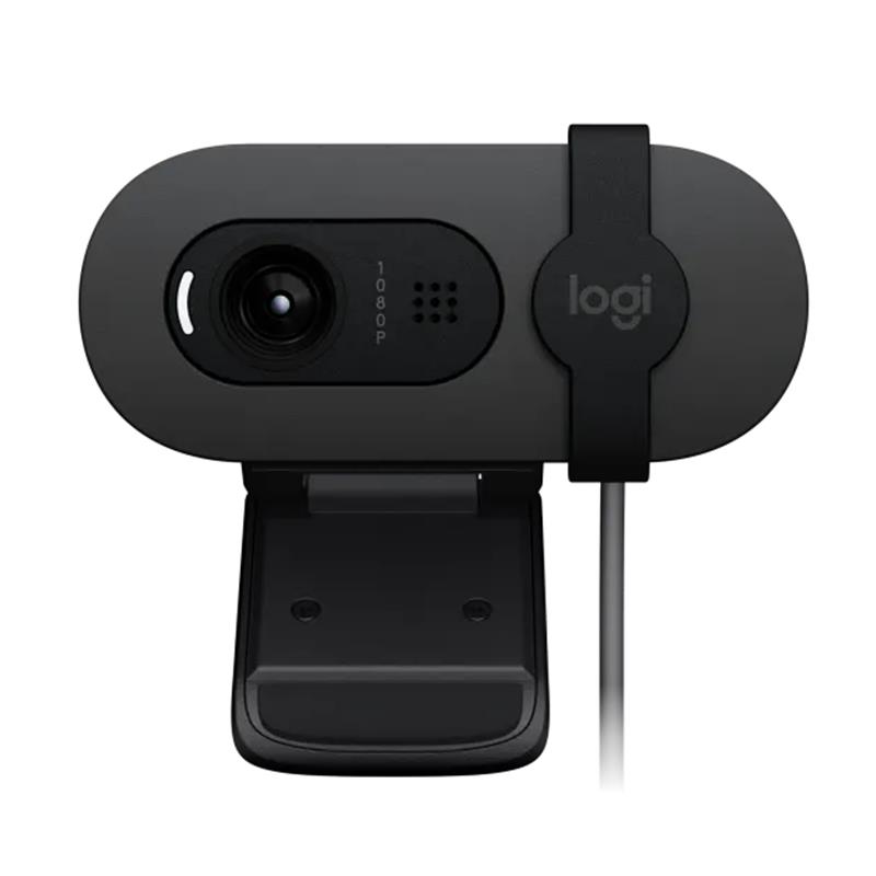 LOGITECH BRIO 100 FULL HD 1080P MİKROFONLU WEB KAMERA SİYAH 960-001585 - Logitech - görsel 2