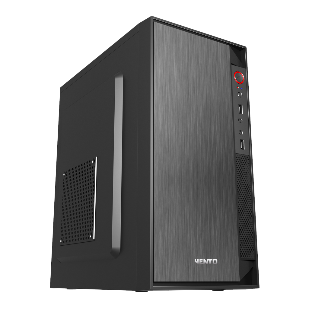 VENTO VS119S, 300W, Siyah, Micro ATX, Tower, Kurumsal, KASA - Vento