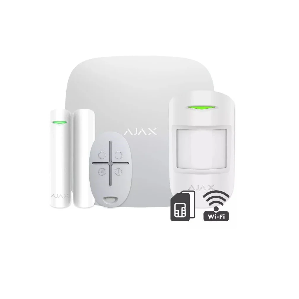 AJAX  StarterKit, Kablosuz, Alarm Kiti, BEYAZ - AJAX - görsel 2