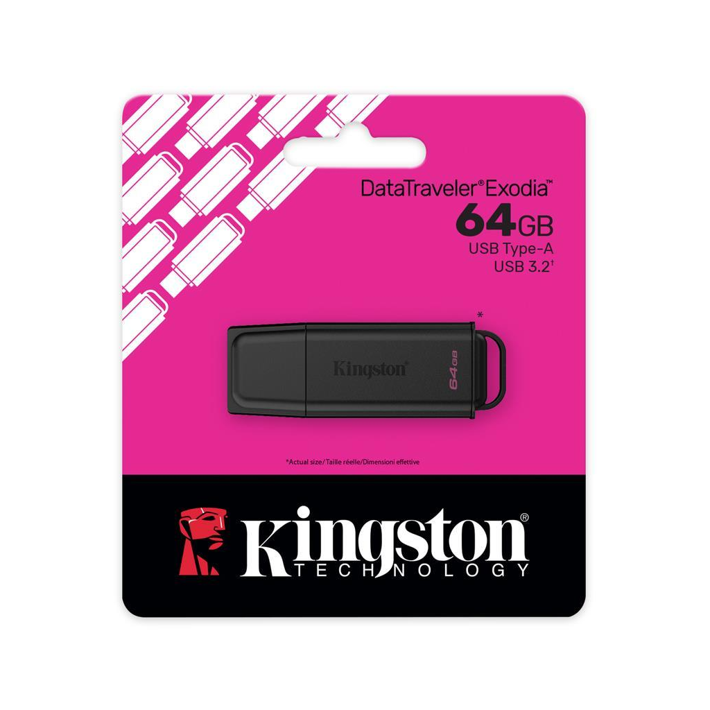 KINGSTON DTXG2/64GB DataTraveler Exodia 64GB USB 3.2 USB Bellek - KINGSTON - görsel 2